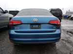 2018 Volkswagen Jetta S Blue vin: 3VW2B7AJ0JM257139