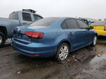 2018 Volkswagen Jetta S Blue vin: 3VW2B7AJ0JM257139