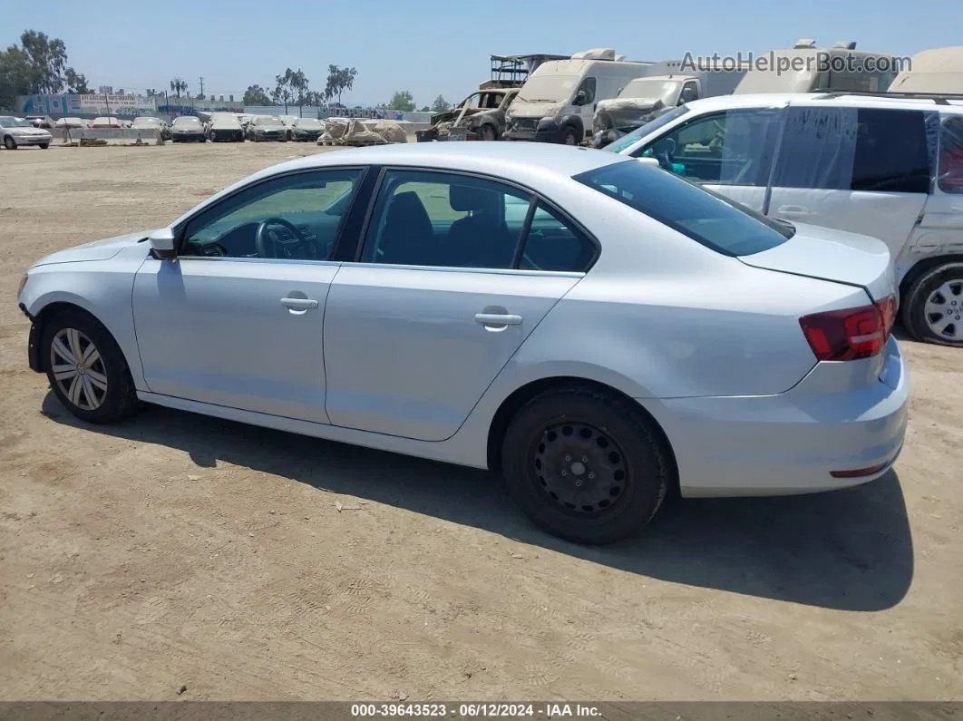 2017 Volkswagen Jetta 1.4t S Silver vin: 3VW2B7AJ1HM316869