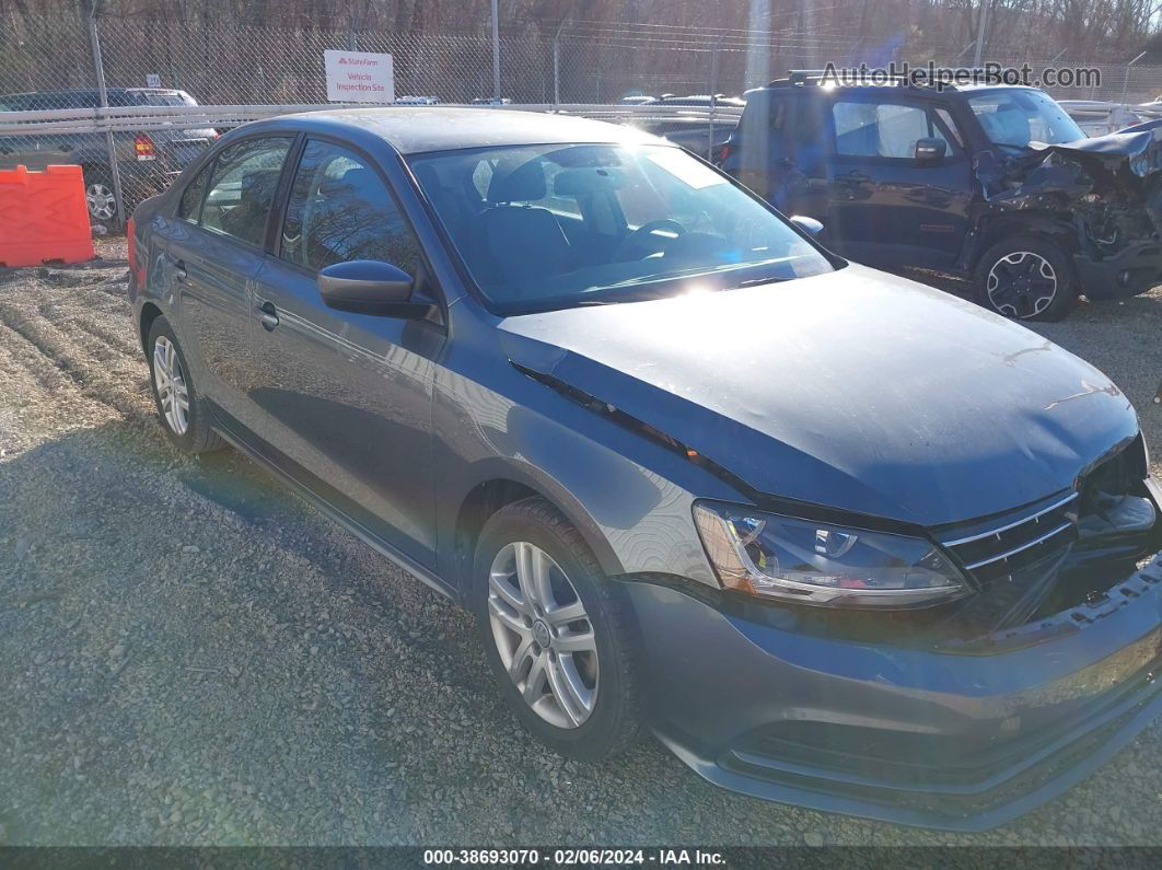 2018 Volkswagen Jetta 1.4t S Gray vin: 3VW2B7AJ1JM261054