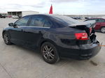 2017 Volkswagen Jetta S Black vin: 3VW2B7AJ2HM231474