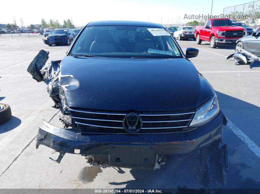 2017 Volkswagen Jetta 1.4t S Черный vin: 3VW2B7AJ2HM254110