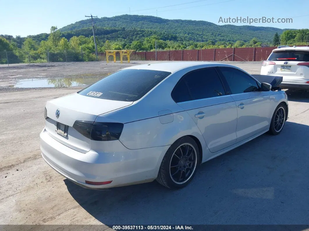 2017 Volkswagen Jetta 1.4t S Белый vin: 3VW2B7AJ2HM371041