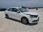 2017 Volkswagen Jetta S White vin: 3VW2B7AJ2HM384579