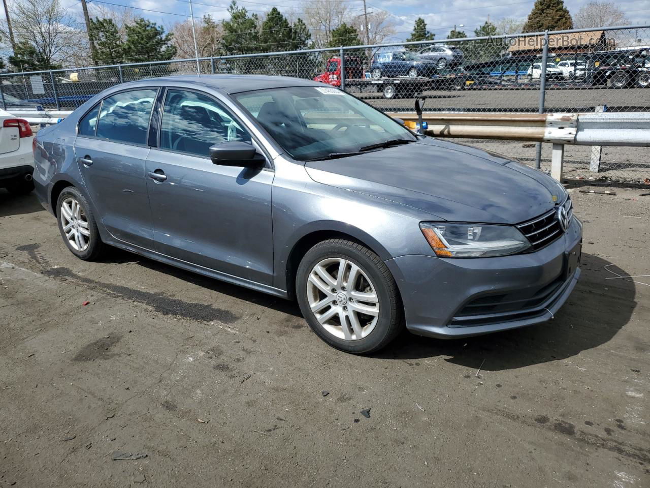 2018 Volkswagen Jetta S Silver vin: 3VW2B7AJ2JM209089