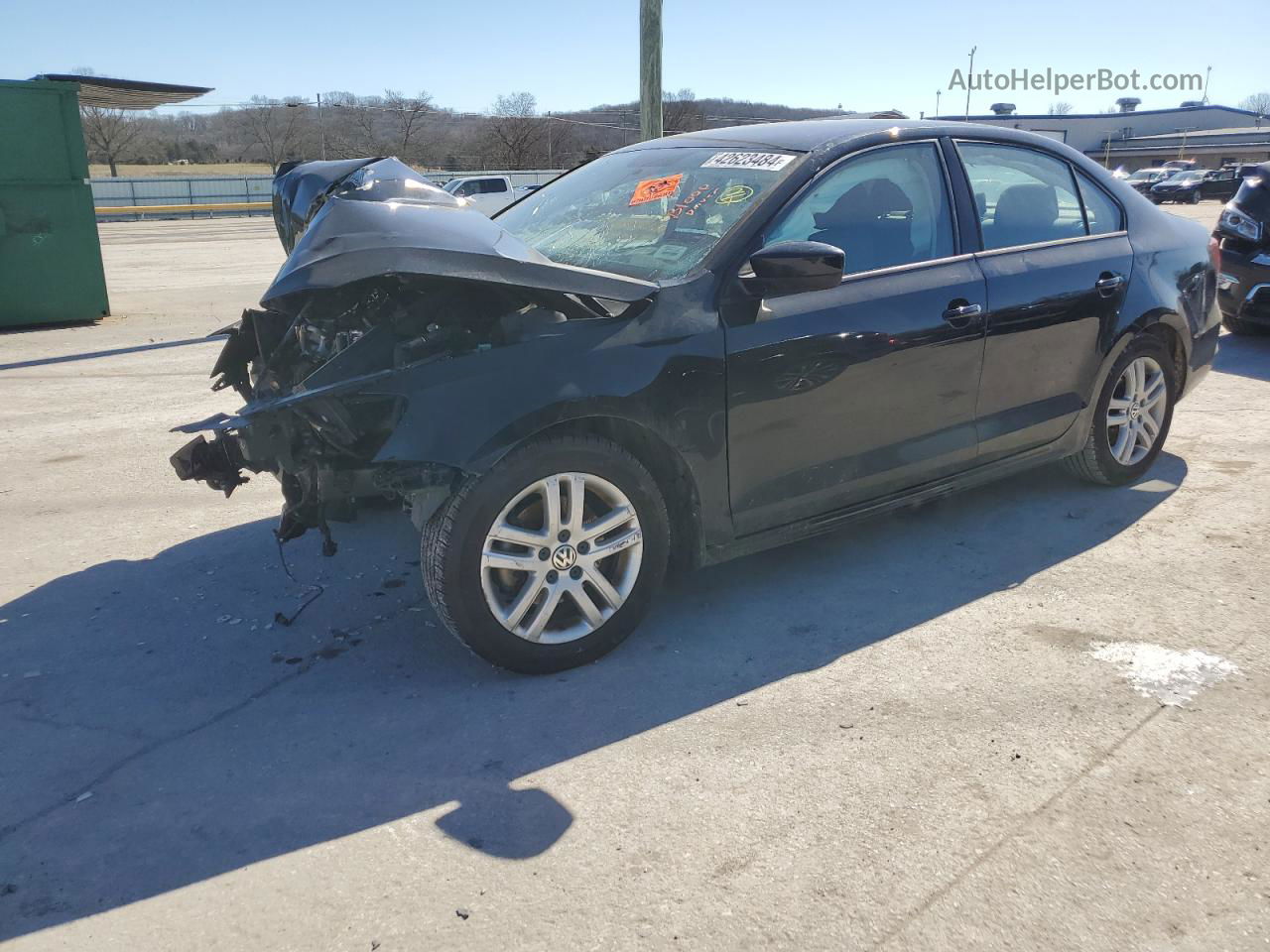 2018 Volkswagen Jetta S Black vin: 3VW2B7AJ2JM210761