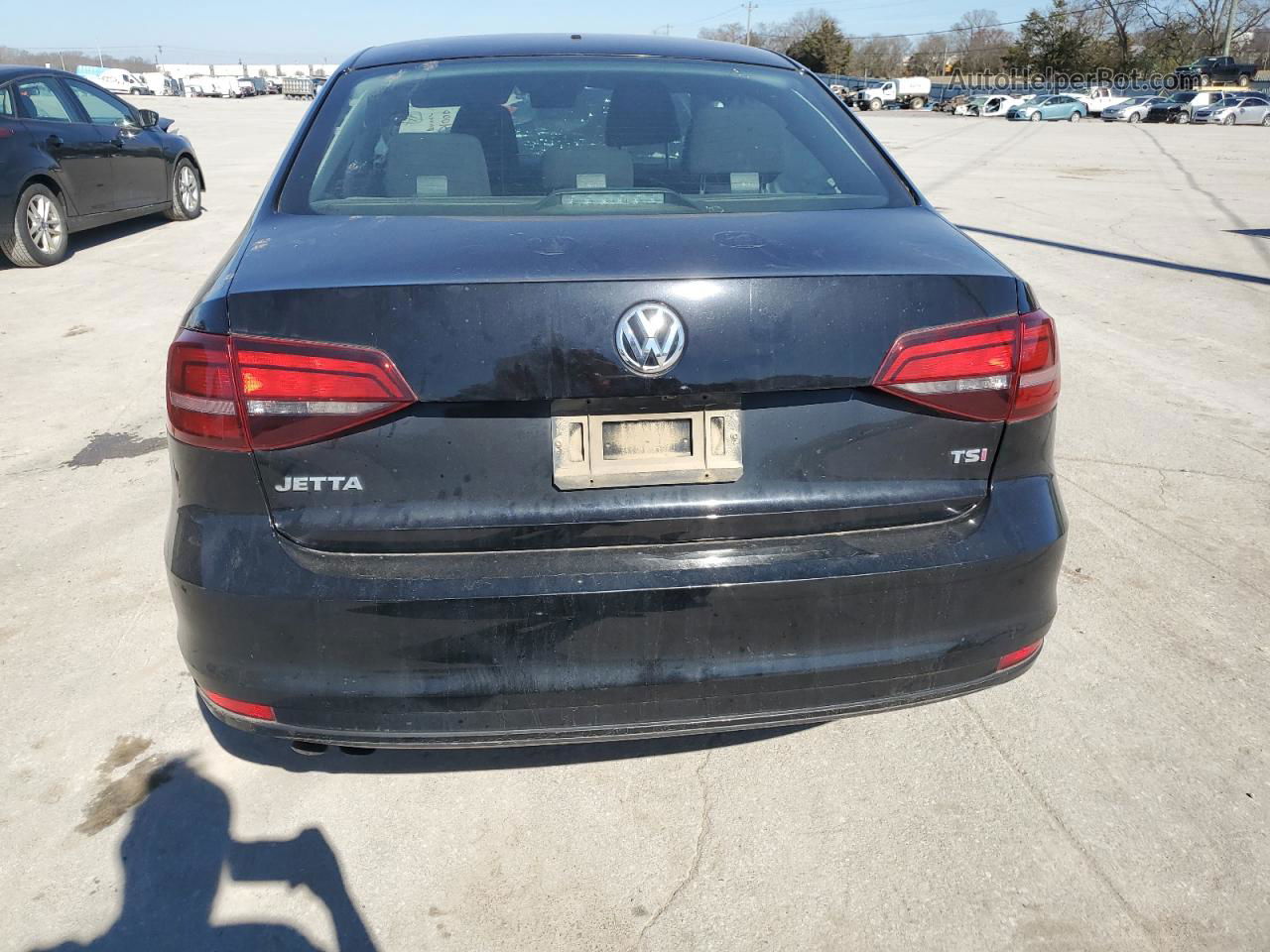 2018 Volkswagen Jetta S Black vin: 3VW2B7AJ2JM210761