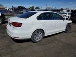 2017 Volkswagen Jetta S White vin: 3VW2B7AJ3HM224050