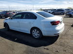 2017 Volkswagen Jetta S White vin: 3VW2B7AJ3HM224050