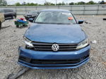 2017 Volkswagen Jetta S Blue vin: 3VW2B7AJ3HM256187