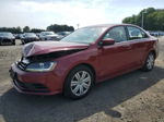 2017 Volkswagen Jetta S Burgundy vin: 3VW2B7AJ3HM362445