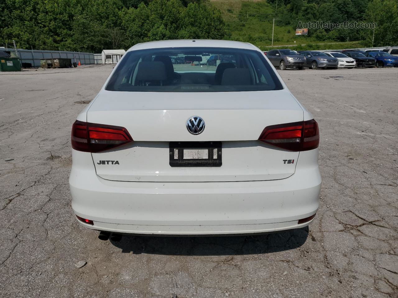 2018 Volkswagen Jetta S White vin: 3VW2B7AJ3JM207321