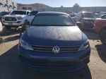 2017 Volkswagen Jetta S Blue vin: 3VW2B7AJ4HM240001