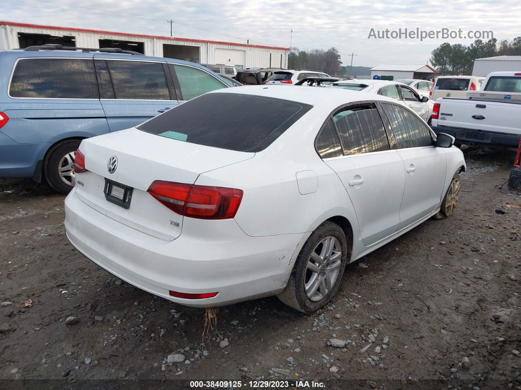 2017 Volkswagen Jetta 1.4t S White vin: 3VW2B7AJ4HM273984