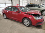 2017 Volkswagen Jetta S Red vin: 3VW2B7AJ4HM340793