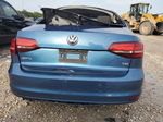 2017 Volkswagen Jetta S Blue vin: 3VW2B7AJ4HM355164