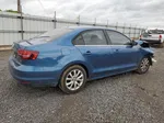 2017 Volkswagen Jetta S Blue vin: 3VW2B7AJ4HM373292