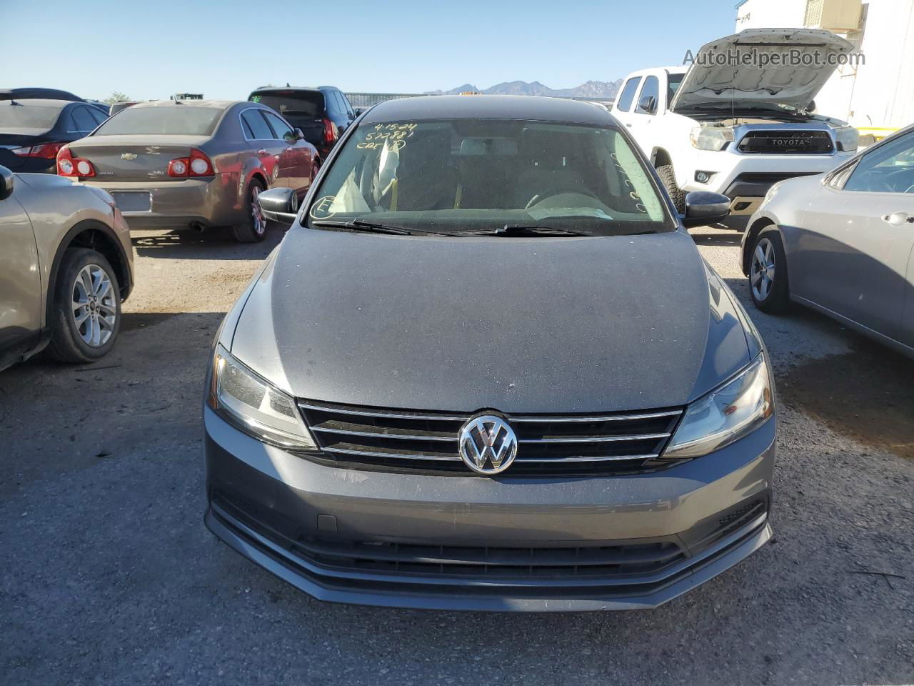 2017 Volkswagen Jetta S Charcoal vin: 3VW2B7AJ5HM233669