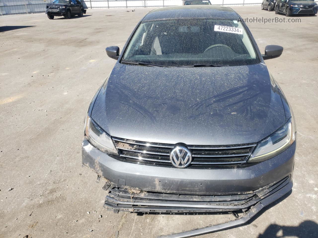 2017 Volkswagen Jetta S Charcoal vin: 3VW2B7AJ5HM238371