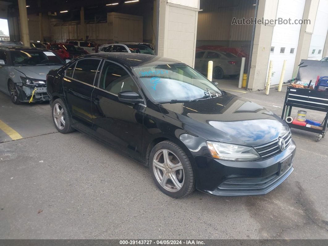 2017 Volkswagen Jetta 1.4t S Черный vin: 3VW2B7AJ5HM295444