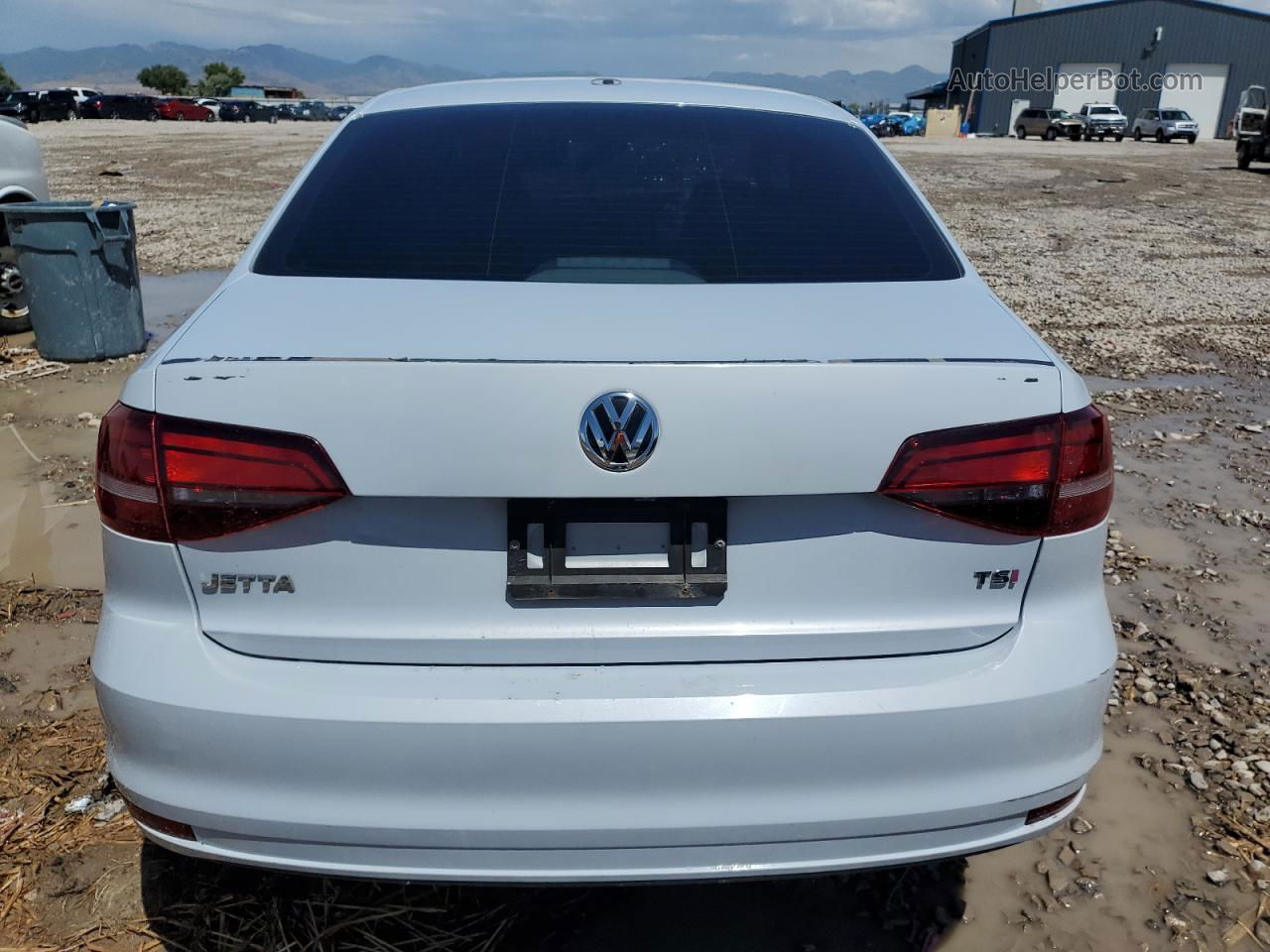 2017 Volkswagen Jetta S White vin: 3VW2B7AJ5HM335781