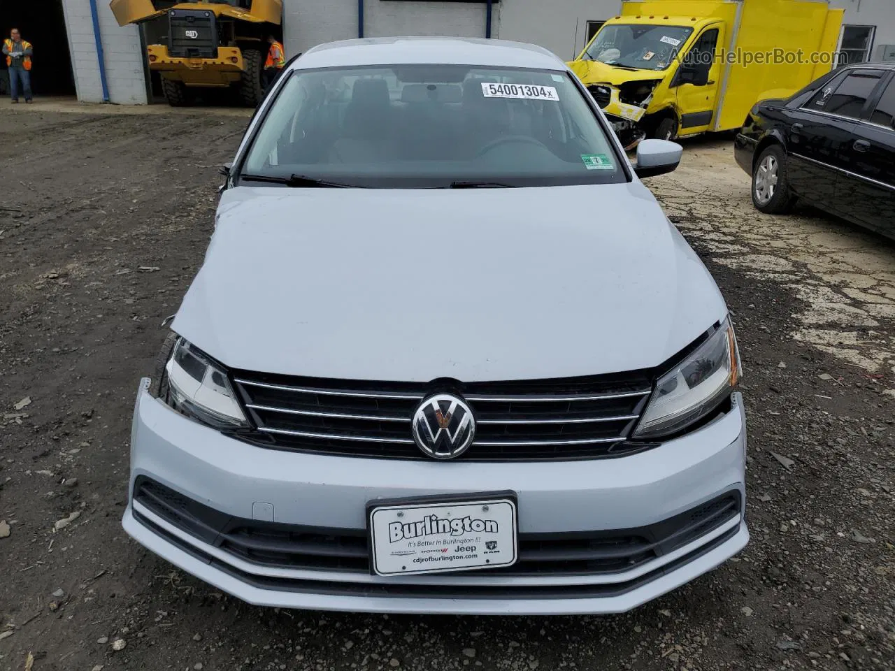 2017 Volkswagen Jetta S White vin: 3VW2B7AJ5HM350068