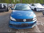 2017 Volkswagen Jetta 1.4t S Blue vin: 3VW2B7AJ5HM372815