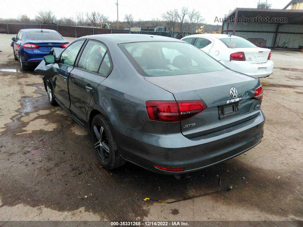 2018 Volkswagen Jetta 1.4t S Темно-синий vin: 3VW2B7AJ5JM214125