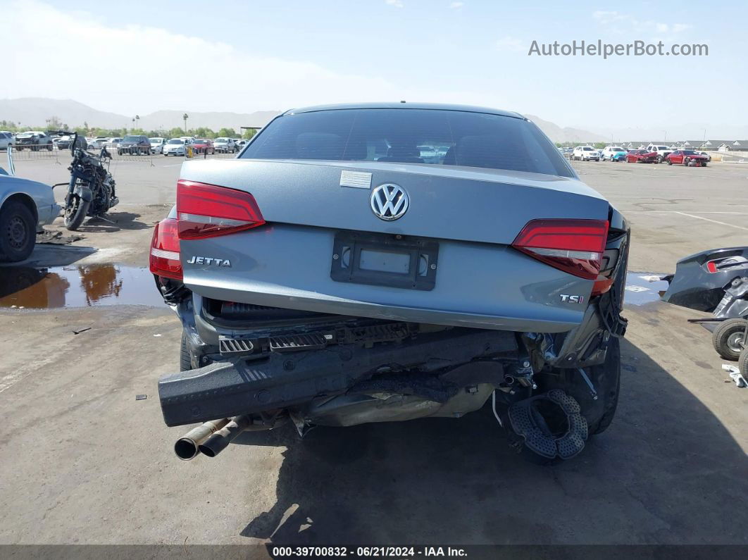 2018 Volkswagen Jetta 1.4t S Gray vin: 3VW2B7AJ5JM219695