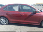 2018 Volkswagen Jetta 1.4t S Burgundy vin: 3VW2B7AJ5JM233323