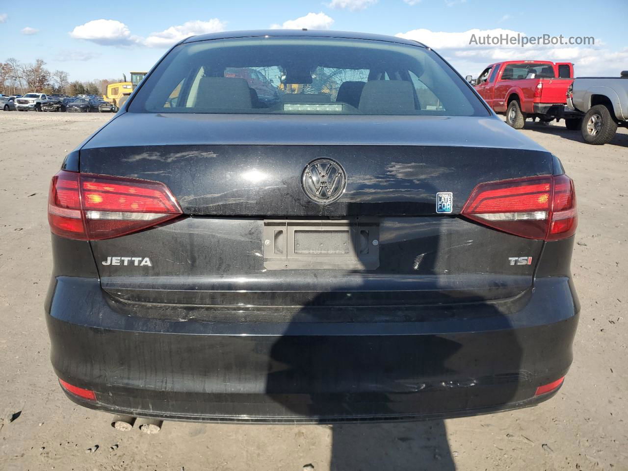 2018 Volkswagen Jetta S Black vin: 3VW2B7AJ5JM261364