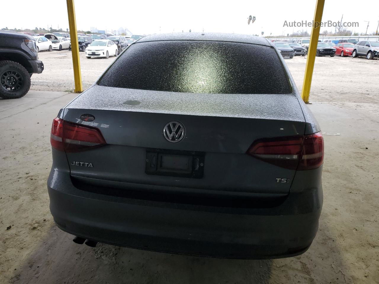 2017 Volkswagen Jetta S Серый vin: 3VW2B7AJ6HM206464