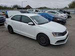 2017 Volkswagen Jetta S White vin: 3VW2B7AJ6HM214063