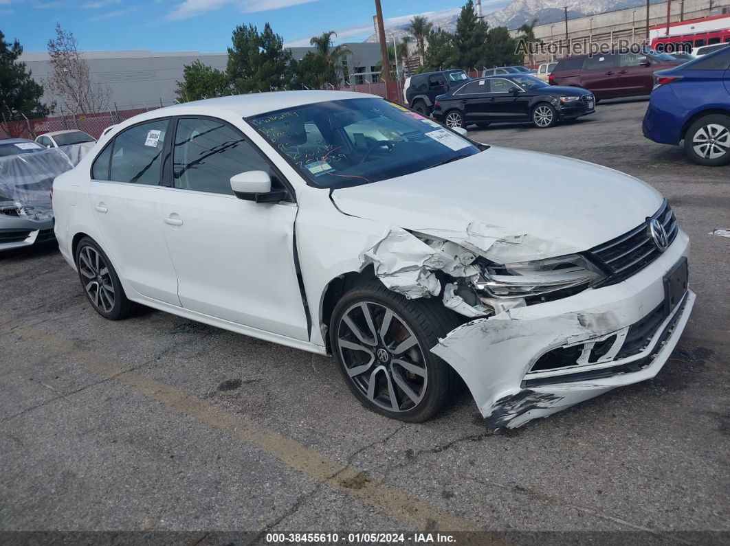 2017 Volkswagen Jetta 1.4t S White vin: 3VW2B7AJ6HM251839