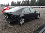 2017 Volkswagen Jetta S Черный vin: 3VW2B7AJ6HM332288