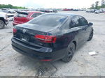 2017 Volkswagen Jetta 1.4t S Black vin: 3VW2B7AJ6HM412870