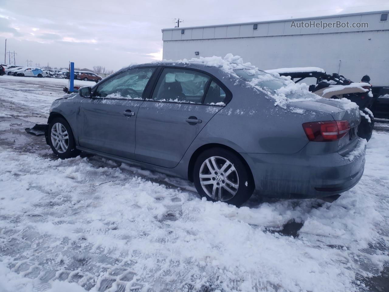 2018 Volkswagen Jetta S Charcoal vin: 3VW2B7AJ6JM206633