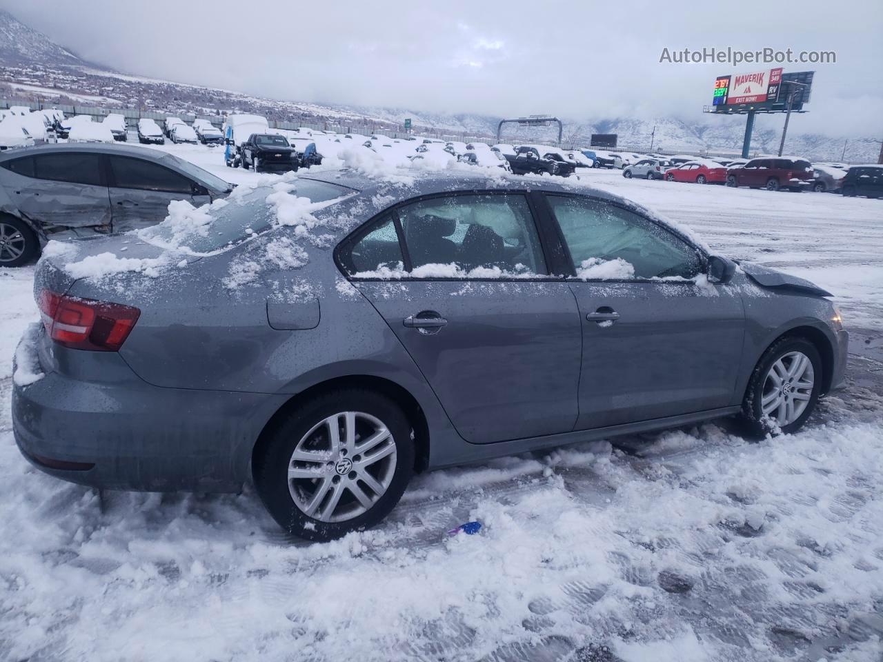 2018 Volkswagen Jetta S Charcoal vin: 3VW2B7AJ6JM206633