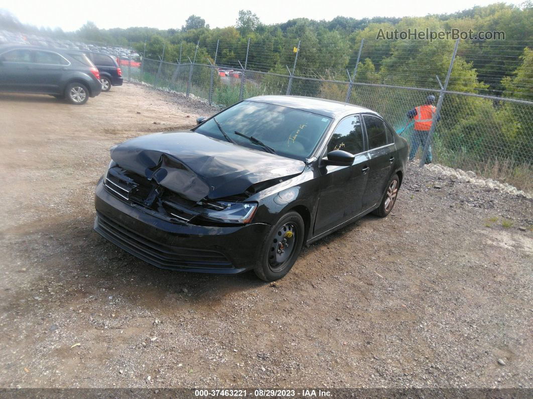 2018 Volkswagen Jetta 1.4t S Black vin: 3VW2B7AJ6JM236134