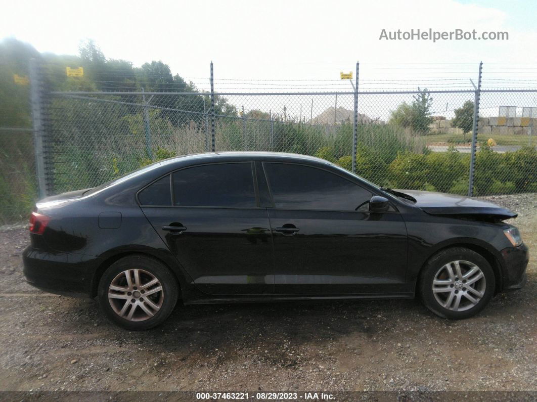 2018 Volkswagen Jetta 1.4t S Black vin: 3VW2B7AJ6JM236134