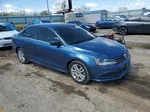 2017 Volkswagen Jetta S Blue vin: 3VW2B7AJ7HM288589