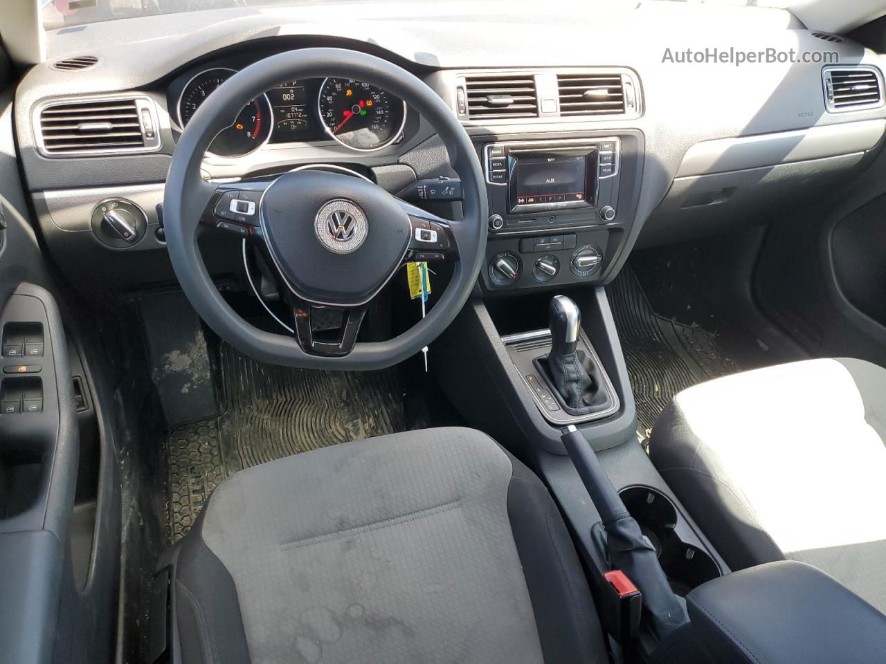 2017 Volkswagen Jetta S Синий vin: 3VW2B7AJ7HM288589