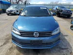 2017 Volkswagen Jetta S Blue vin: 3VW2B7AJ7HM288589