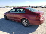 2017 Volkswagen Jetta S Maroon vin: 3VW2B7AJ7HM295977