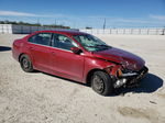 2017 Volkswagen Jetta S Maroon vin: 3VW2B7AJ7HM295977