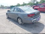 2017 Volkswagen Jetta 1.4t S Gray vin: 3VW2B7AJ7HM325432