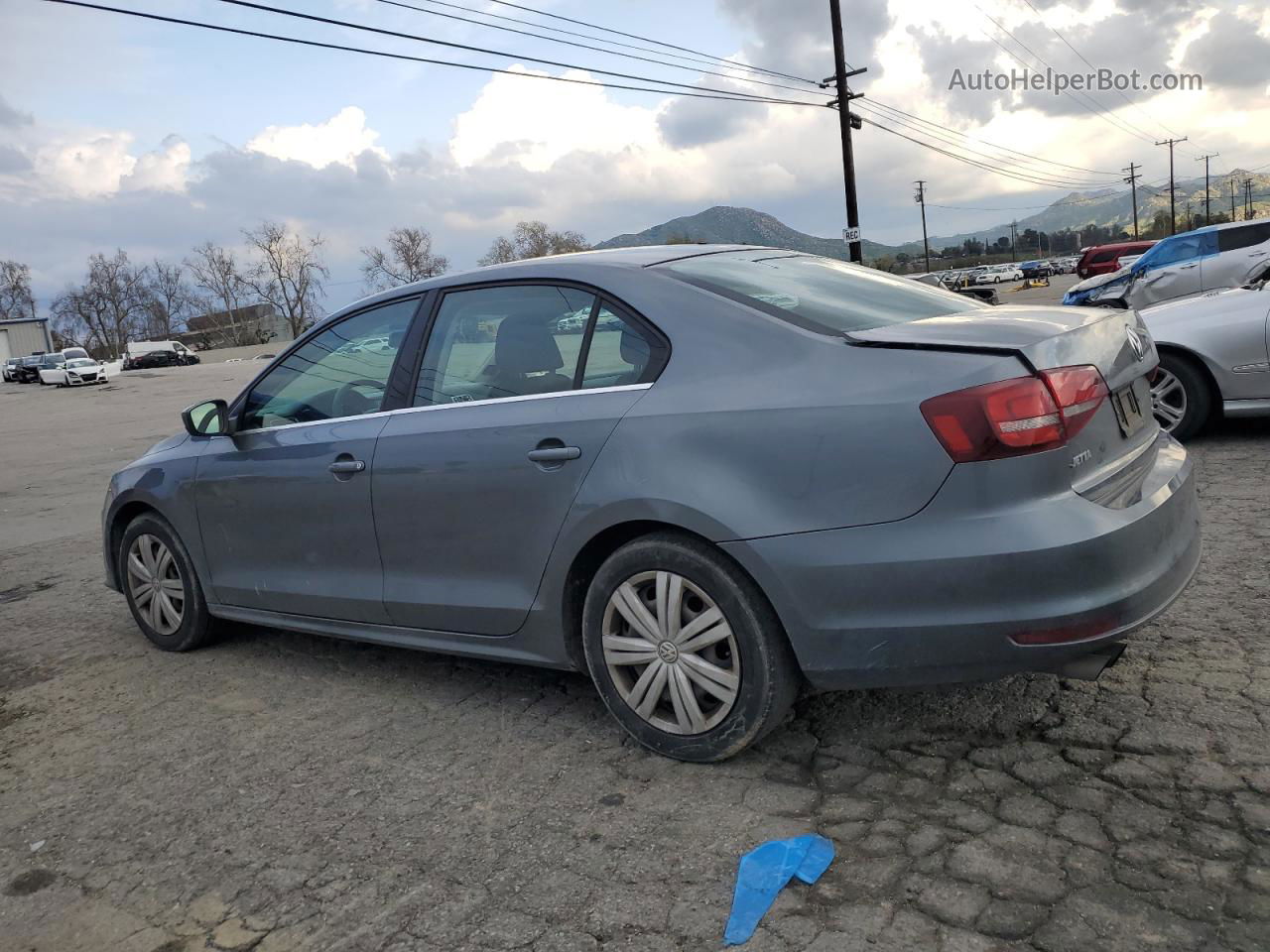 2017 Volkswagen Jetta S Угольный vin: 3VW2B7AJ7HM357782