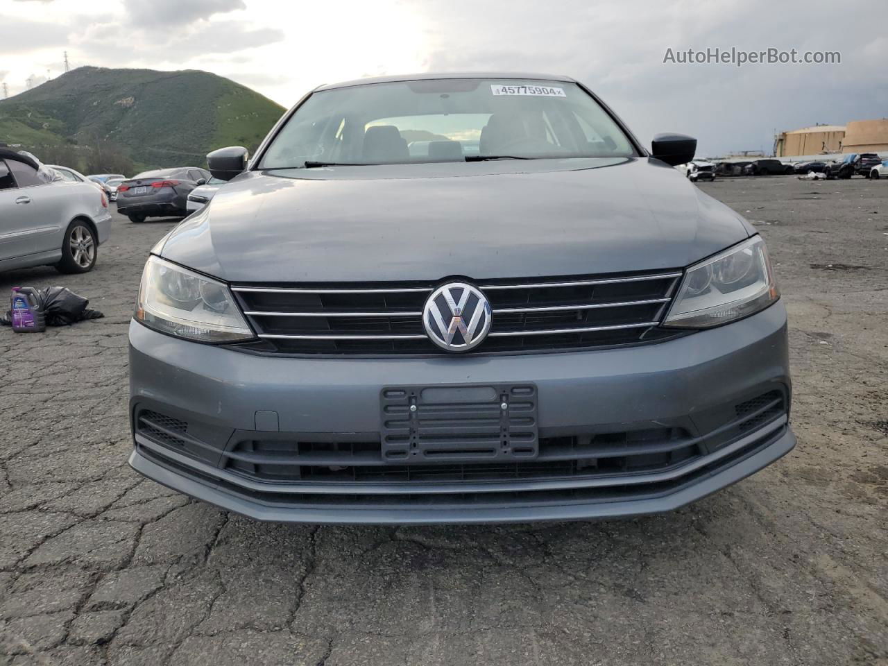 2017 Volkswagen Jetta S Угольный vin: 3VW2B7AJ7HM357782