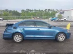 2017 Volkswagen Jetta 1.4t S Синий vin: 3VW2B7AJ7HM387414