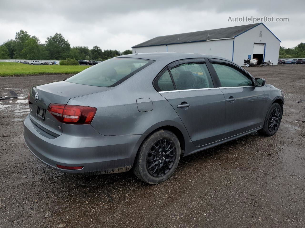 2017 Volkswagen Jetta S Gray vin: 3VW2B7AJ7HM398526